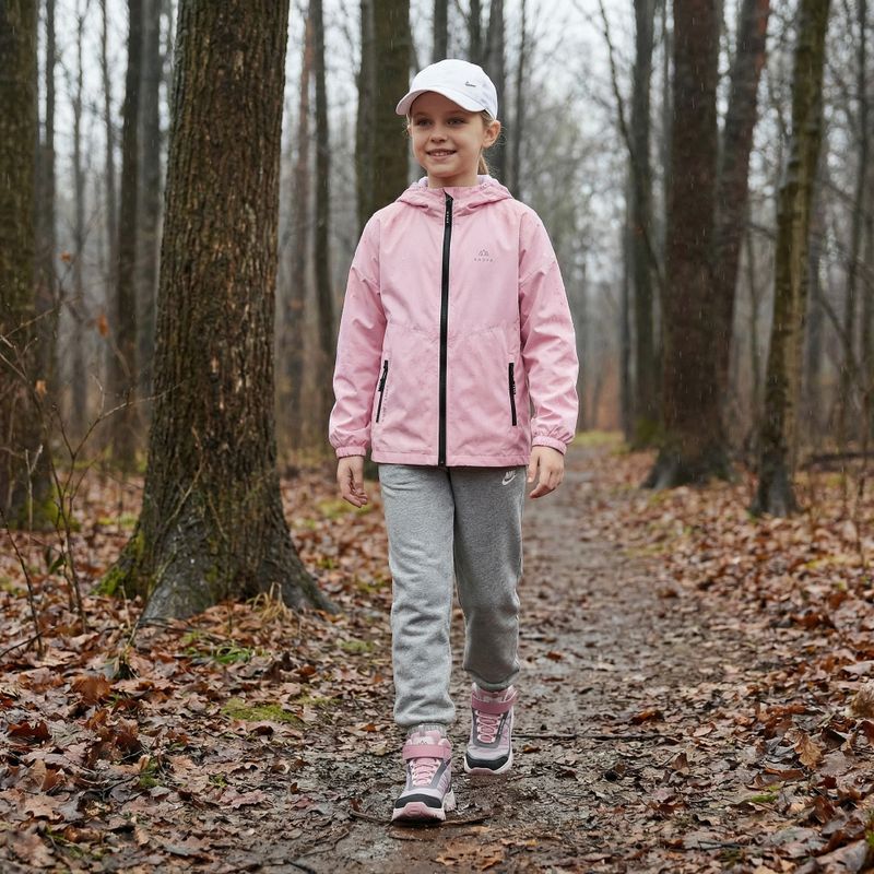 Children's rain jacket KADVA Fory Jrb pink 10