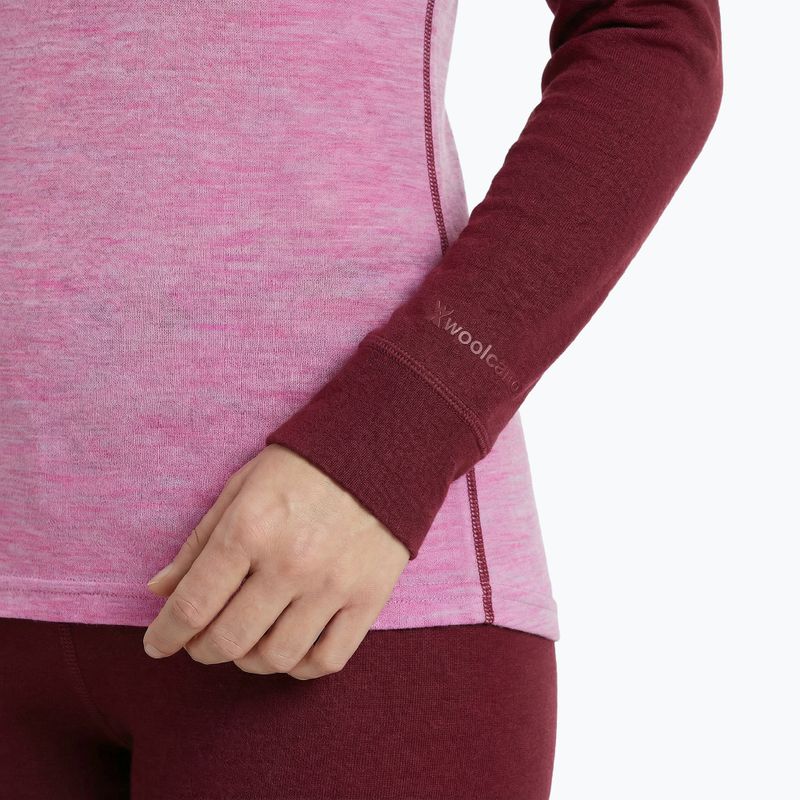 Thermal underwear set WOOLCANO Merino SET0980 purple 4