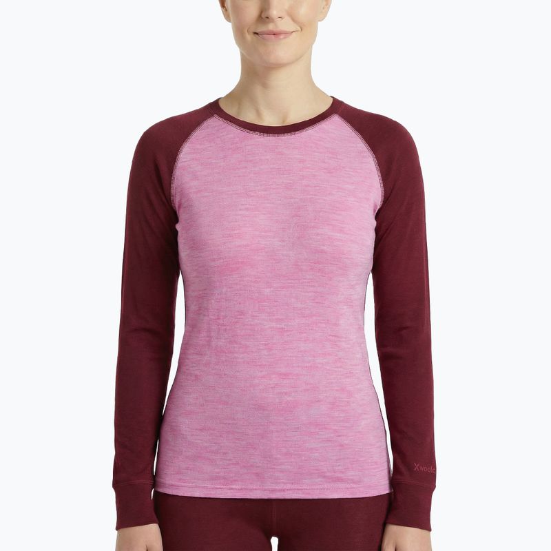 Thermal underwear set WOOLCANO Merino SET0980 purple 5