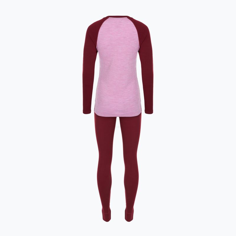 Thermal underwear set WOOLCANO Merino SET0980 purple 10