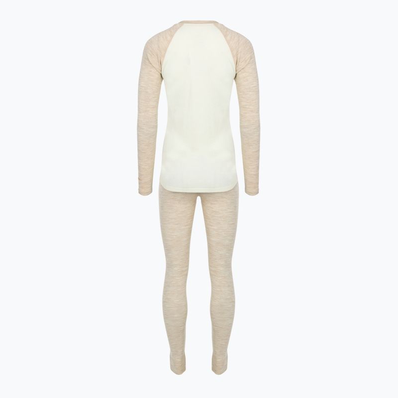 Thermal underwear set WOOLCANO Merino SET0980 beige 10