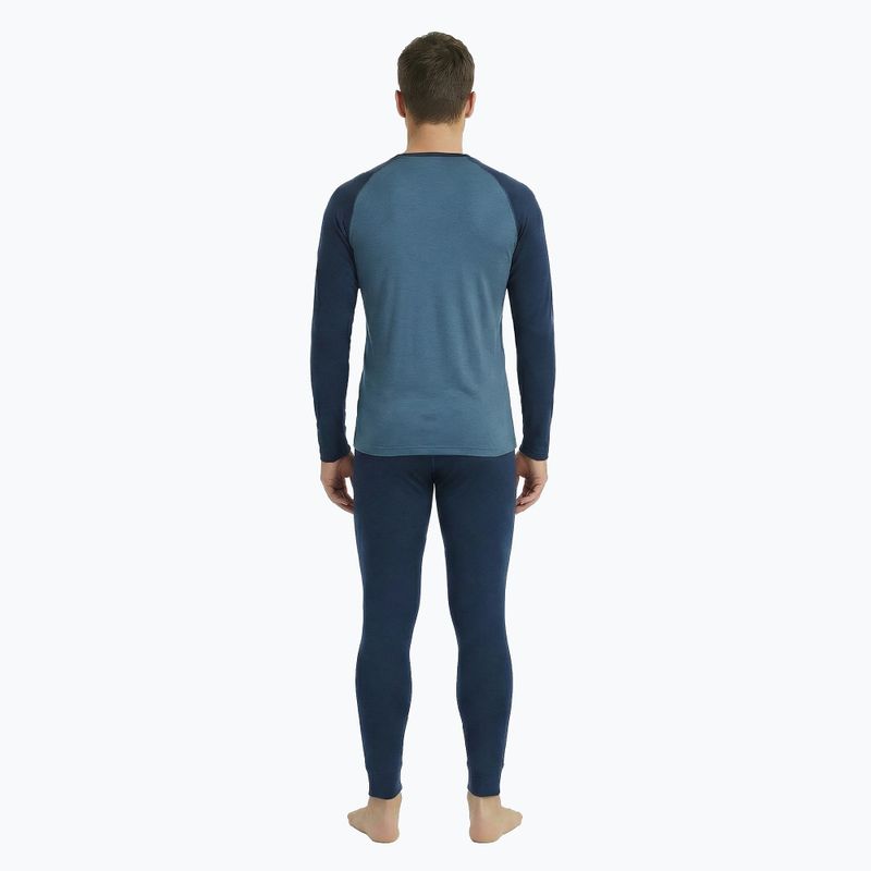 Men's thermal underwear set WOOLCANO thermal Merino SET0978 blue 3