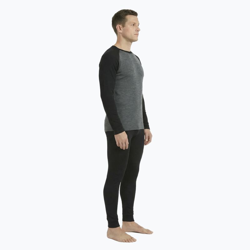 Men's thermal underwear set WOOLCANO thermal Merino SET0978 grey 2