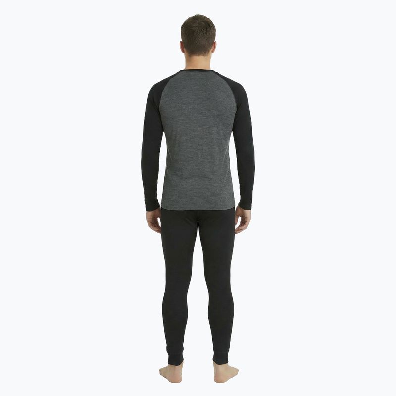 Men's thermal underwear set WOOLCANO thermal Merino SET0978 grey 3