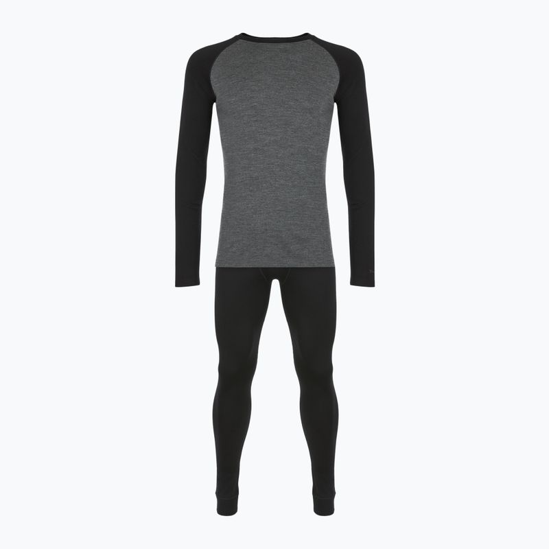 Men's thermal underwear set WOOLCANO thermal Merino SET0978 grey 8