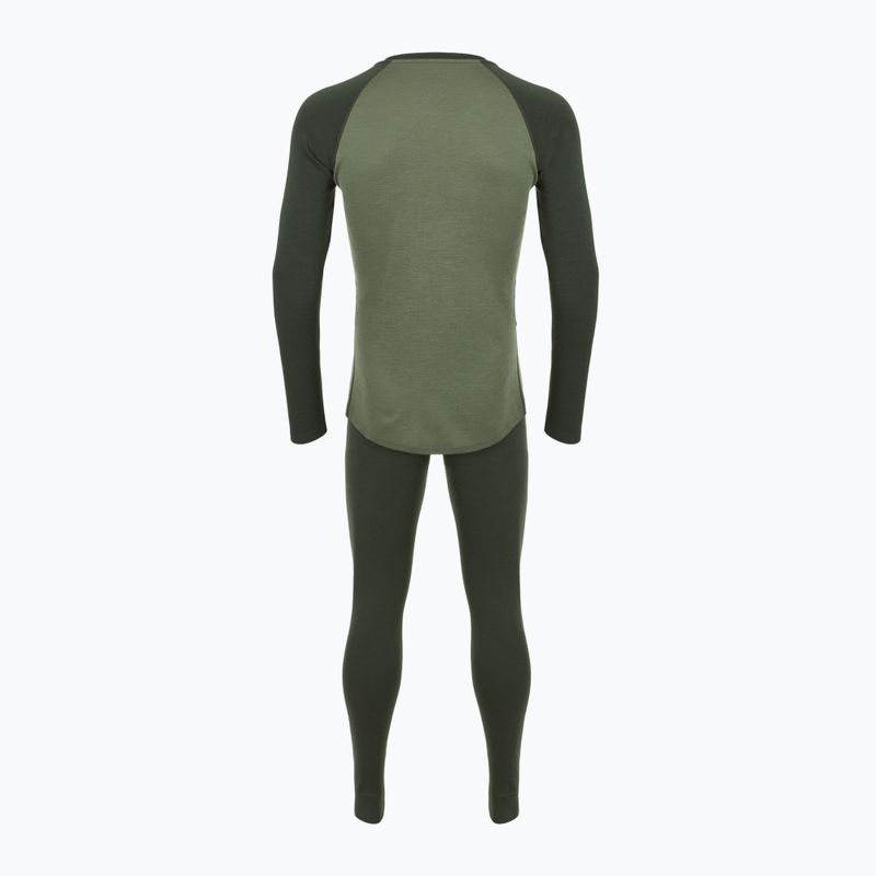 Men's thermal underwear set WOOLCANO thermal Merino SET0978 khaki 9