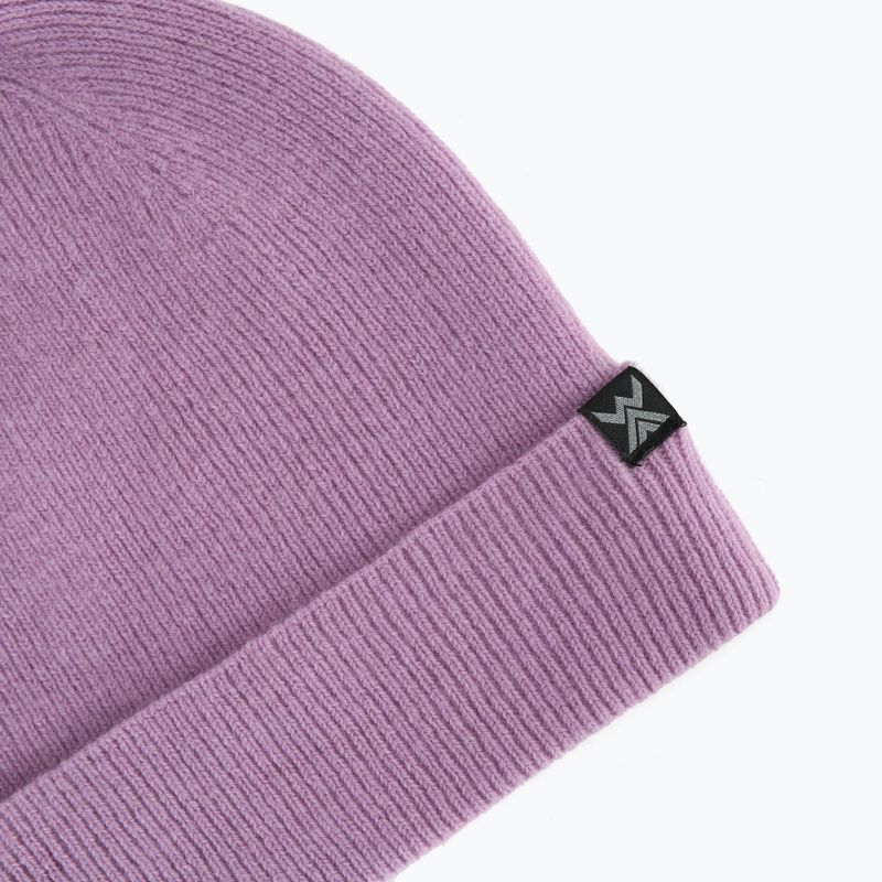 Cap WOOLCANO MERINO HAT1037 purple 3