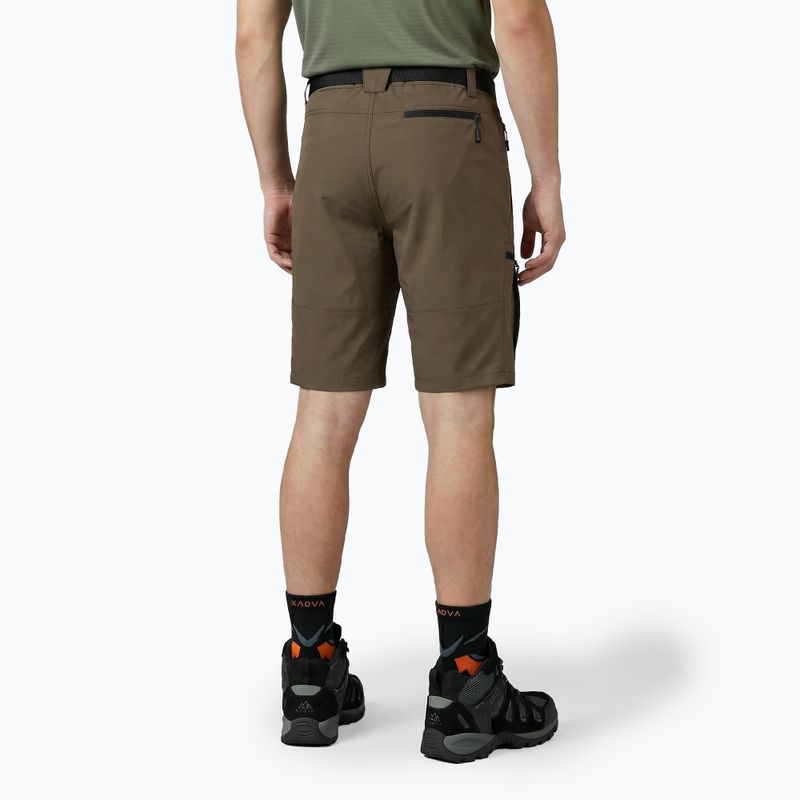 Men's shorts KADVA Seto brown 2