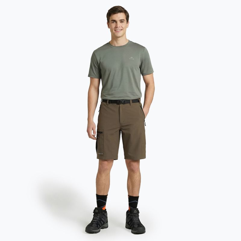 Men's shorts KADVA Seto brown 4