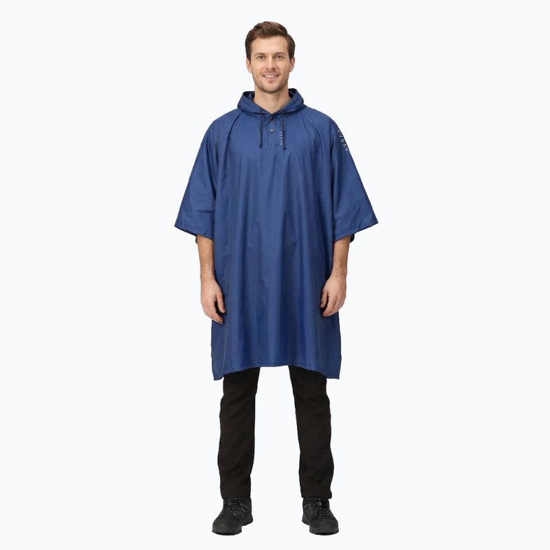 Rain poncho KADVA AquaDefend membrane 5000 navy blue 2