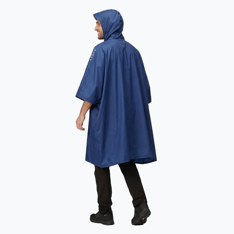 Rain poncho KADVA AquaDefend membrane 5000 navy blue 3