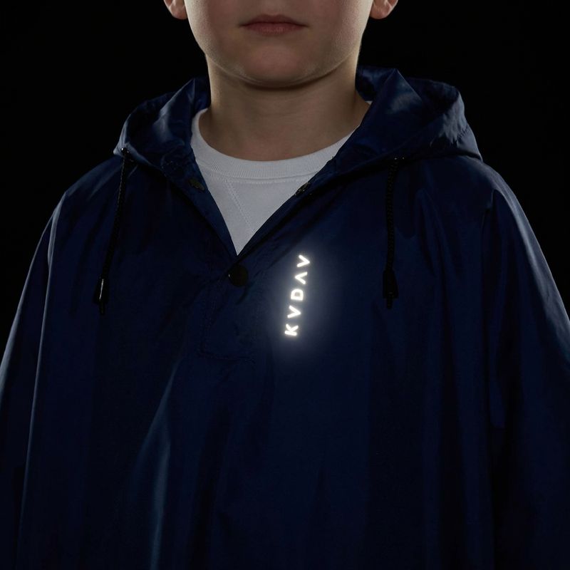 Children's rain poncho KADVA AquaDefend membrane 5000 navy blue 4