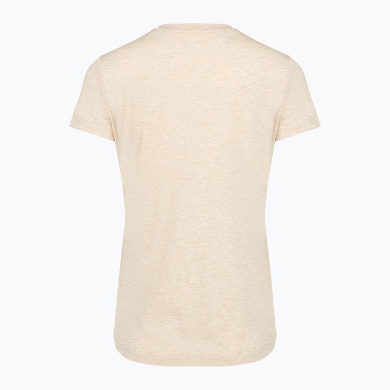 Women's trekking T-shirt KADVA Merivra merino beige 2