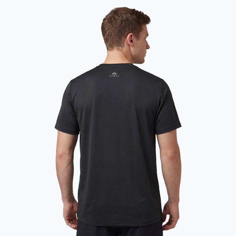 Men's trekking T-shirt KADVA TrailCore breathable black 2