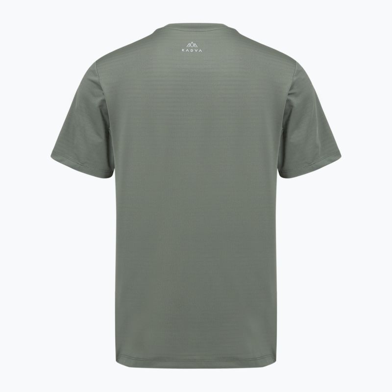 Men's trekking T-shirt KADVA TrailCore breathable green 7