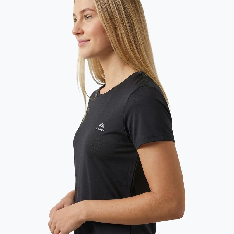 Women's trekking T-shirt KADVA TrailCore breathable black 4