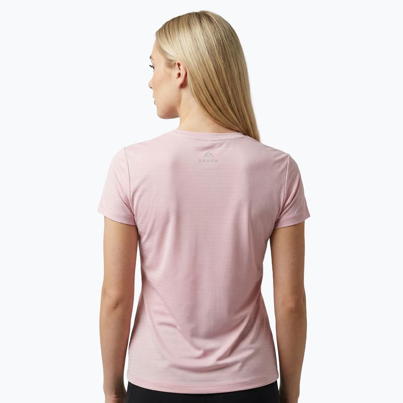Women's trekking T-shirt KADVA TrailCore breathable pink 2