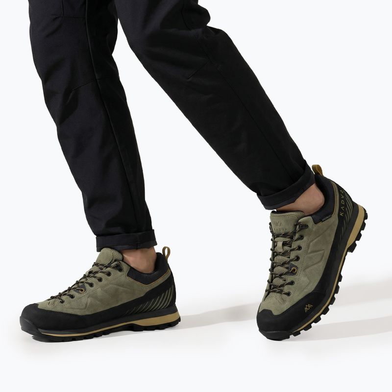 Men's trekking boots KADVA NEVRA WP low leather green 3