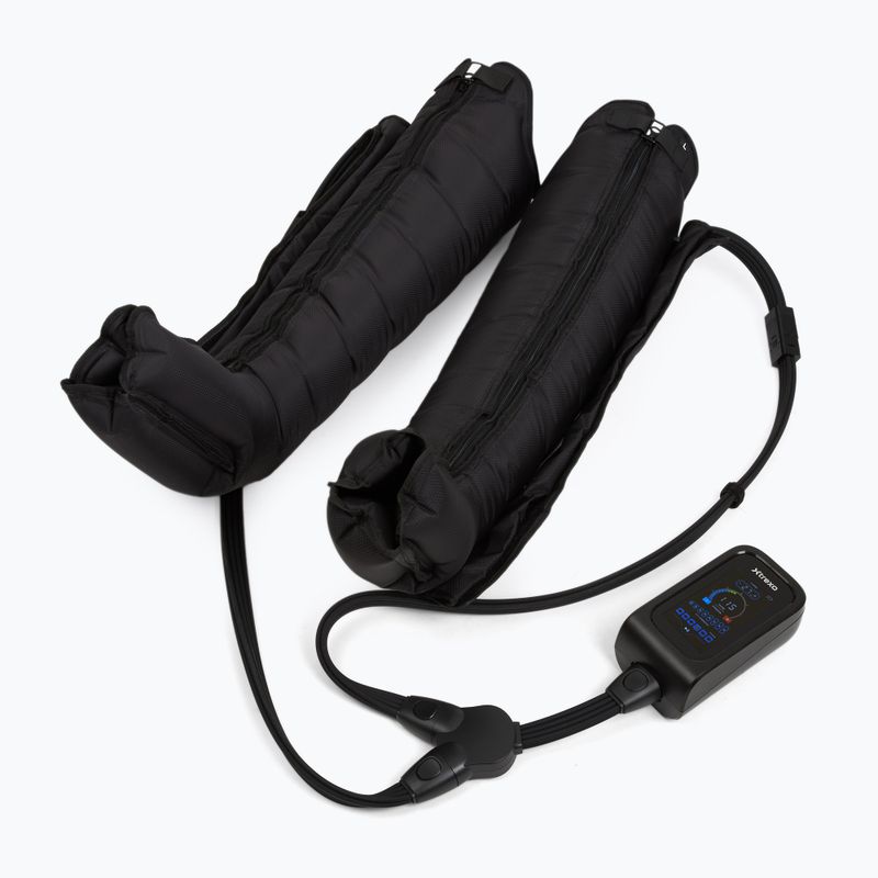 XTREXO Massager Compression Leg Sleeve AIRPRESSO 8 Black 10