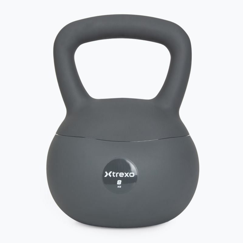 Soft kettlebell XTREXO 8 kg grey 7