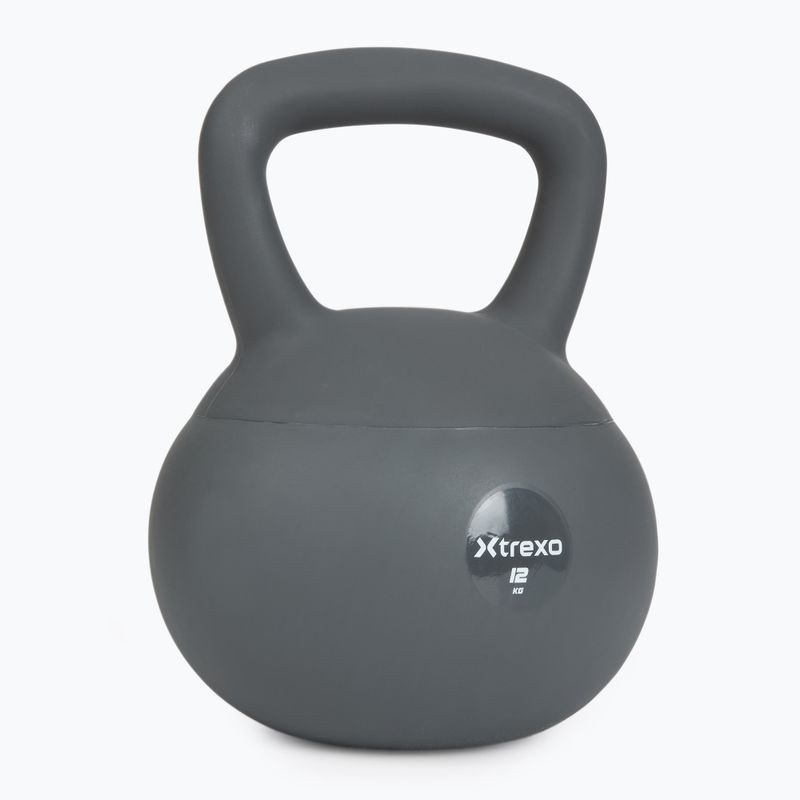 Soft kettlebell XTREXO 12 kg grey 7