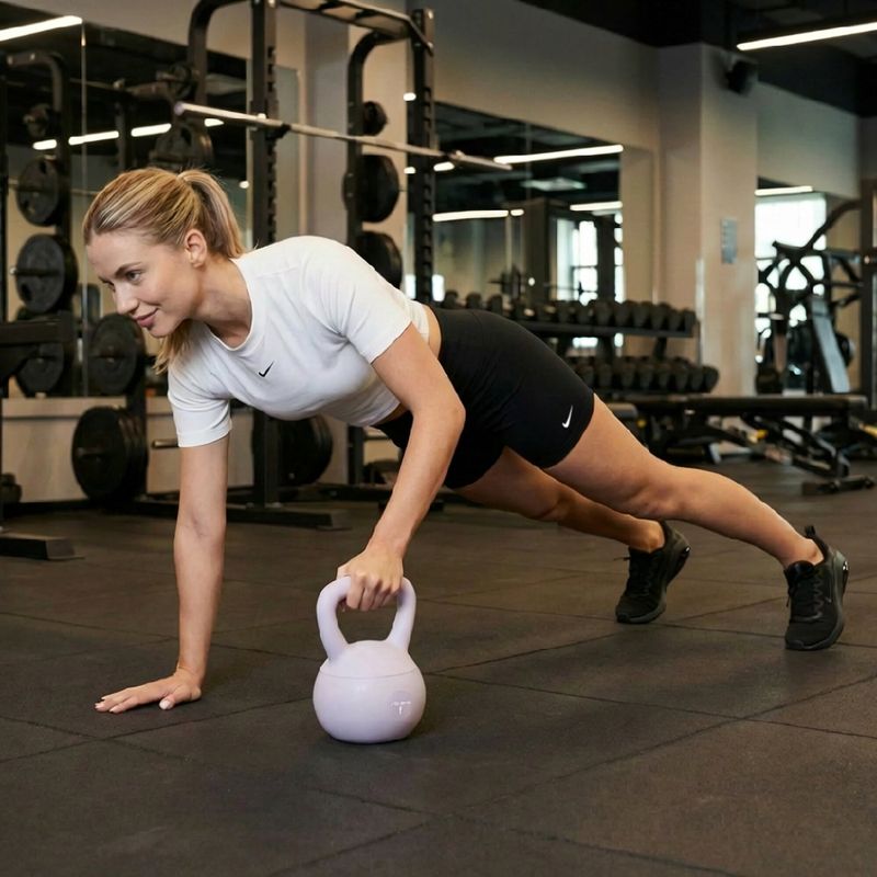 Kettlebell SOFT XTREXO 10 kg purple 3