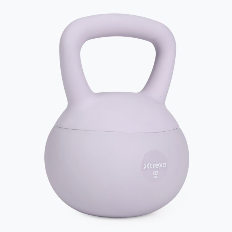Soft kettlebell XTREXO 10 kg purple 7