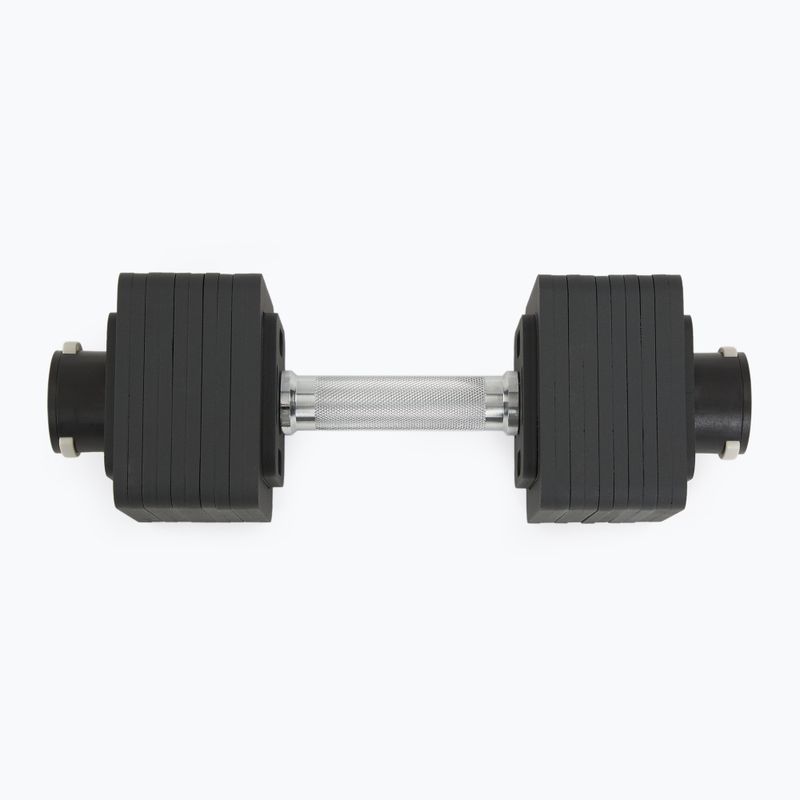 Adjustable dumbbell XTREXO 23 kg black 2