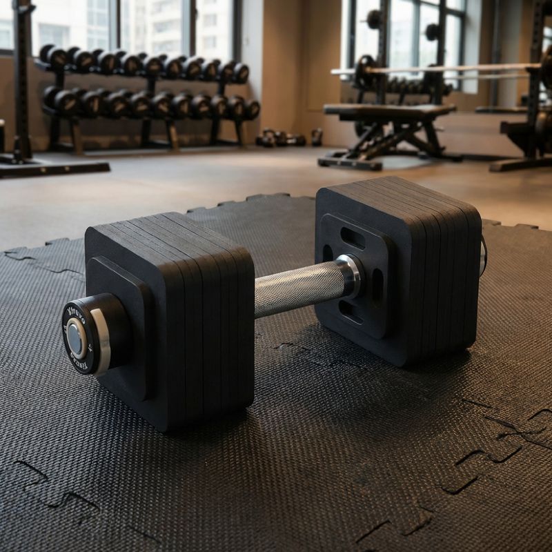 Dumbbell adjustable XTREXO 23 kg black 6