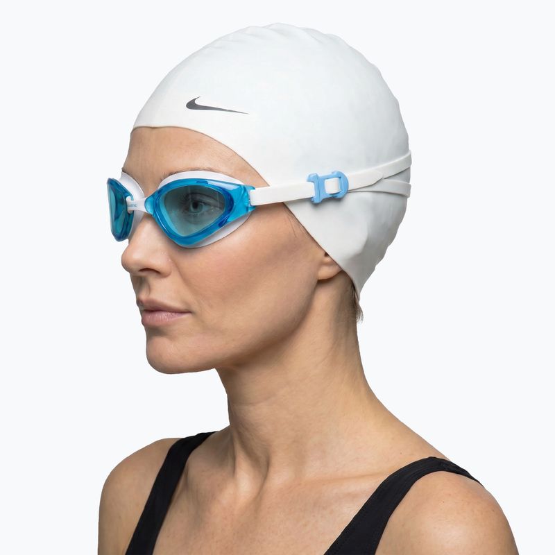 Swimming goggles AQUASTIC Isti white 3