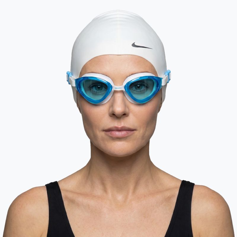 Swimming goggles AQUASTIC Isti white 5