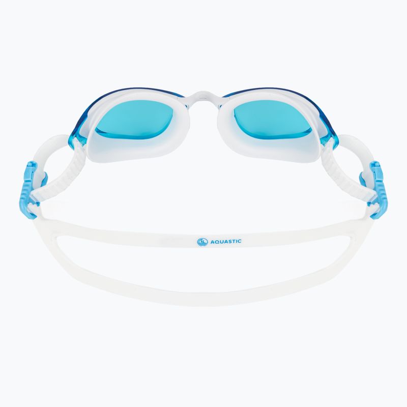 Swimming goggles AQUASTIC Isti white 8