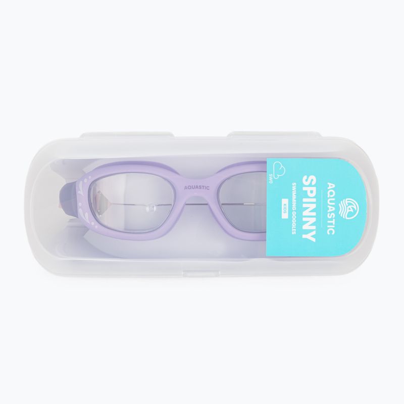 Children's swimming goggles AQUASTIC Spinny purple 11