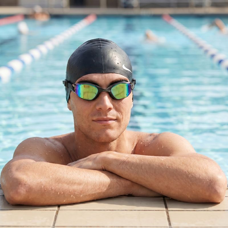 Swimming goggles AQUASTIC Micta black 9