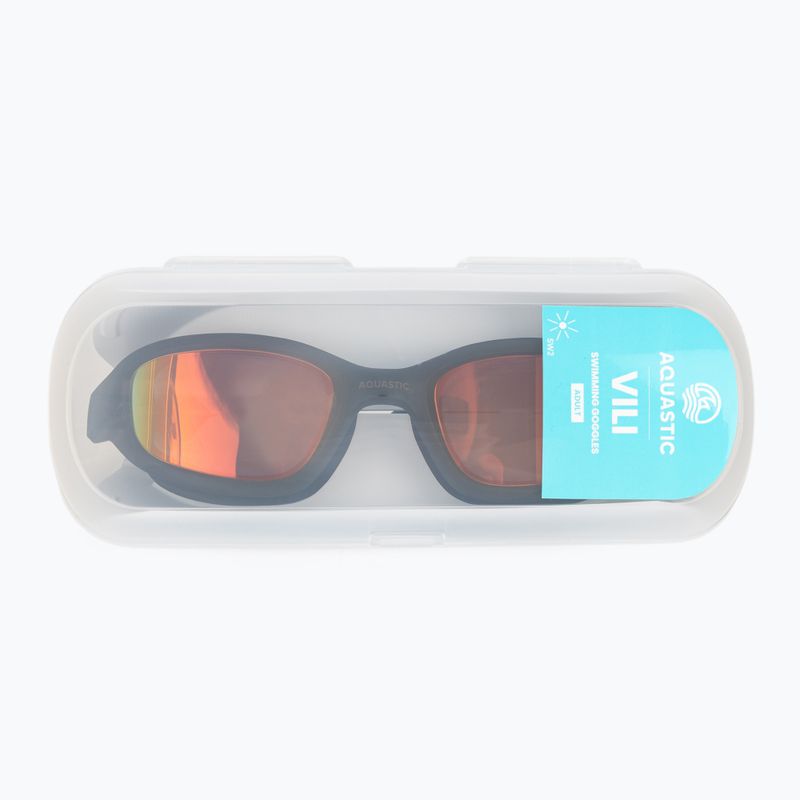 Swimming goggles AQUASTIC Vili black 11