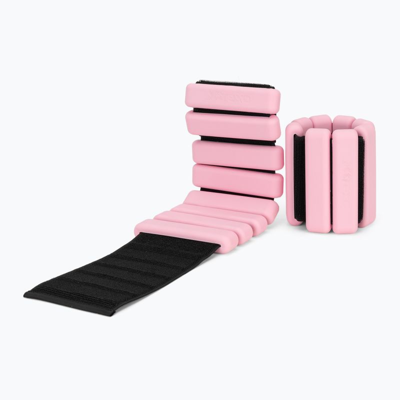 Ankle and wrist weights  XTREXO SCULPT 2 x 1.5 kg pink 3