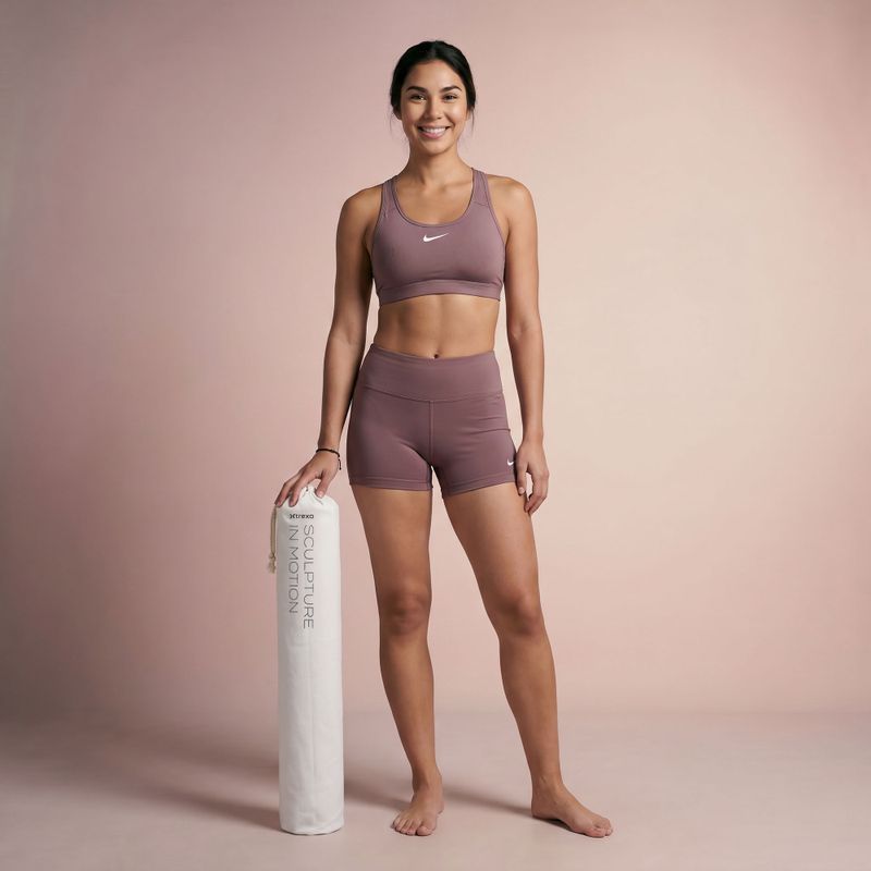 Exercise and yoga mat XTREXO SCULPT rounded 183 x 61 cm pink 12