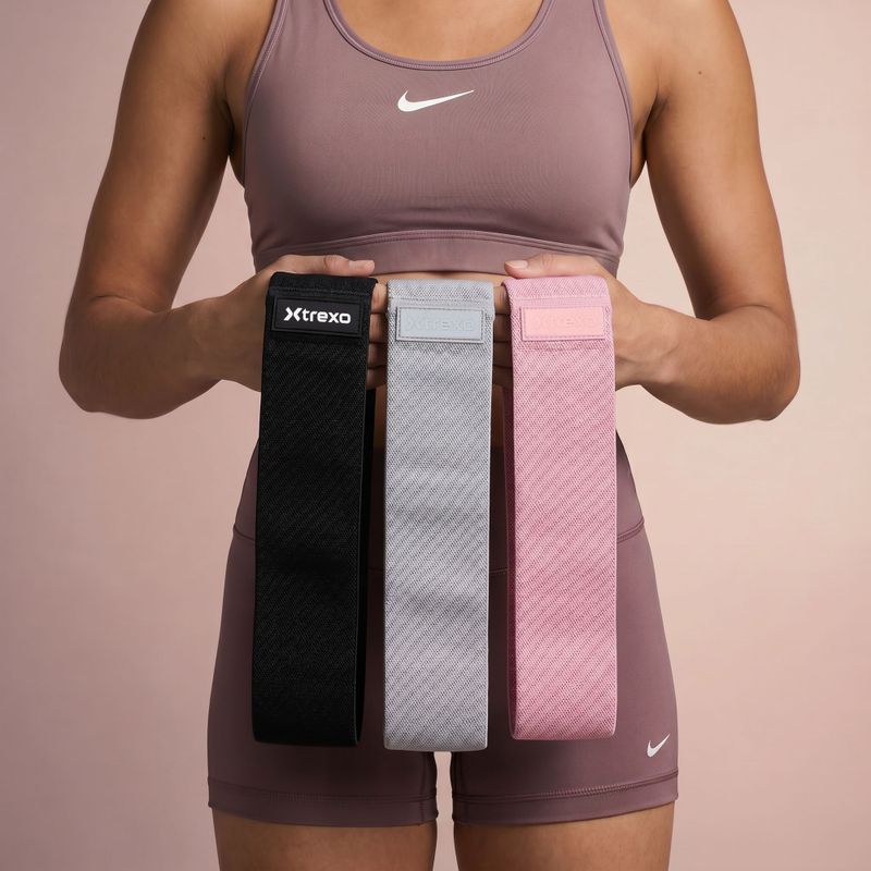 Set of resistance bands XTREXO SCULPT colourful 5