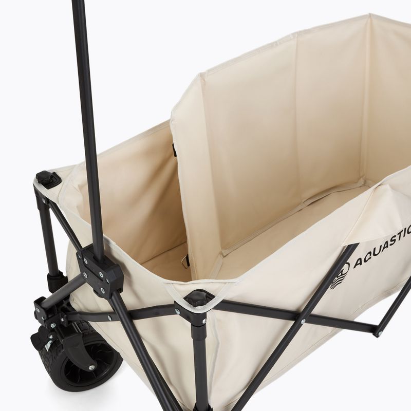 AQUASTIC Caro folding transport trolley beige 2