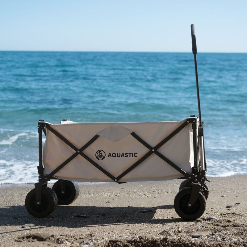 AQUASTIC Caro folding transport trolley beige 13
