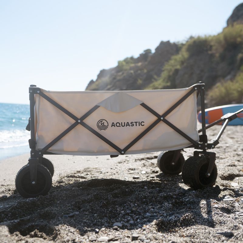 AQUASTIC Caro folding transport trolley beige 14
