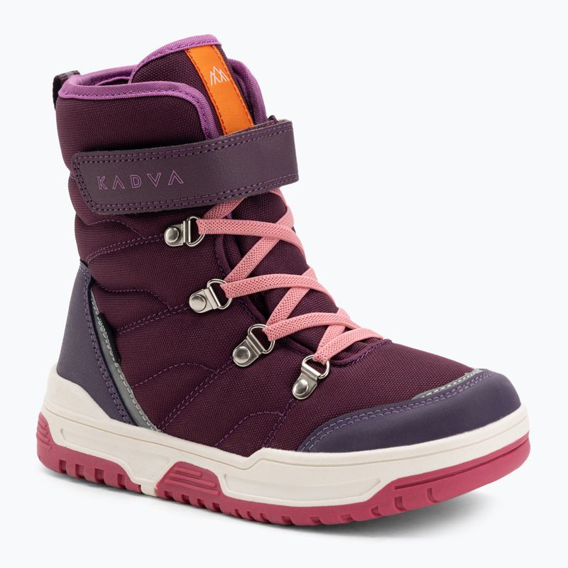 Children's snow boots KADVA Flow WaterProof burgundy