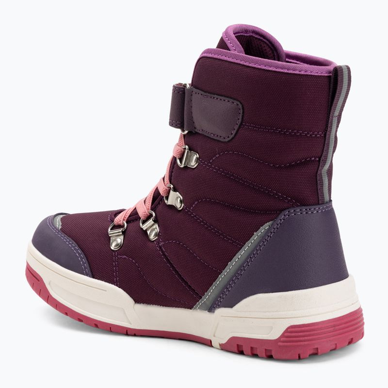 Children's snow boots KADVA Flow WaterProof burgundy 6