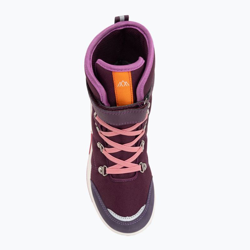 Children's snow boots KADVA Flow WaterProof burgundy 8