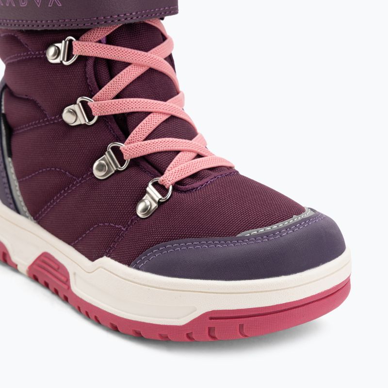 Children's snow boots KADVA Flow WaterProof burgundy 10