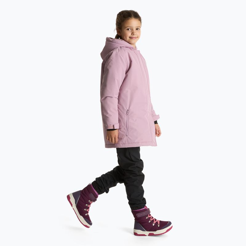 Children's snow boots KADVA Flow WaterProof burgundy 3