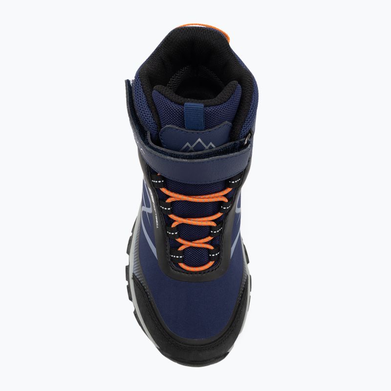 Children's trekking boots KADVA Rocky Trail Mid WaterProof Softshell navy blue 8