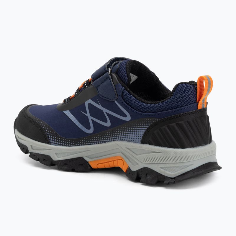 Children's trekking shoes KADVA Rocky Trail Low WaterProof Softshell navy blue 6