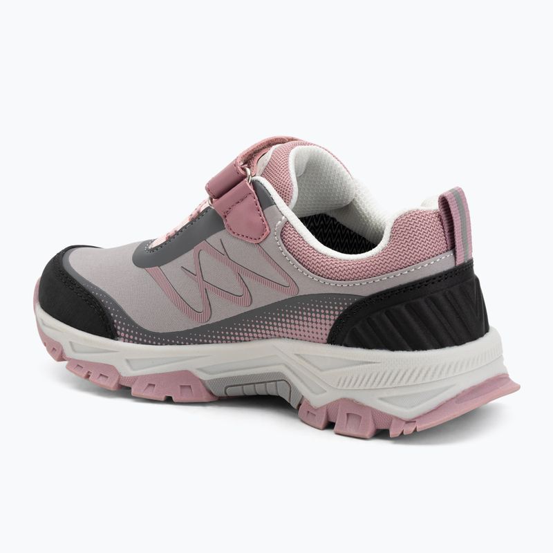 Children's trekking shoes KADVA Rocky Trail Low WaterProof Softshell grey 6