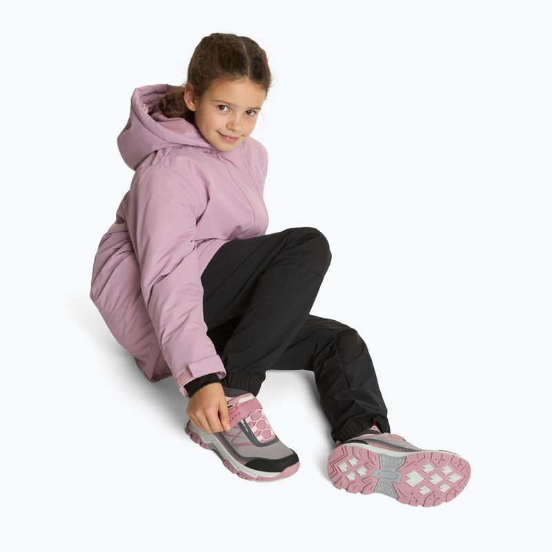 Children's trekking shoes KADVA Rocky Trail Low WaterProof Softshell grey 4